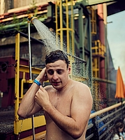 Werksschwimmbad Kokerei Zollverein Abkühlung